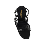 Saint Laurent Jerry Satin Sandals