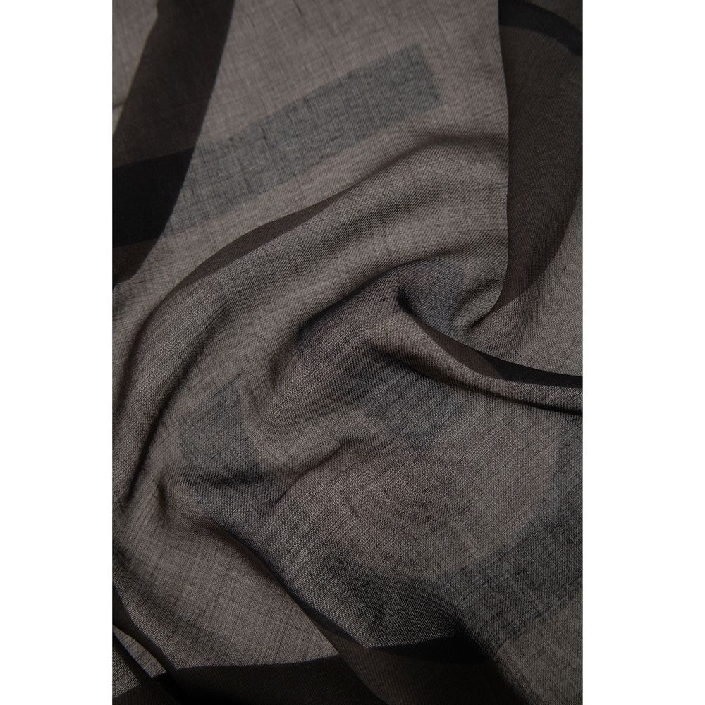 Givenchy Gray Cashmere Scarf