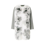 Fendi Fur Trim Cashmere Coat FE-8736389005524-38