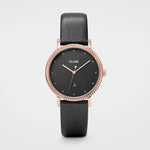 Cluse Gray Leather Watch CLCW0101209007AC