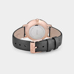 Cluse Gray Leather Watch CLCW0101209007AC