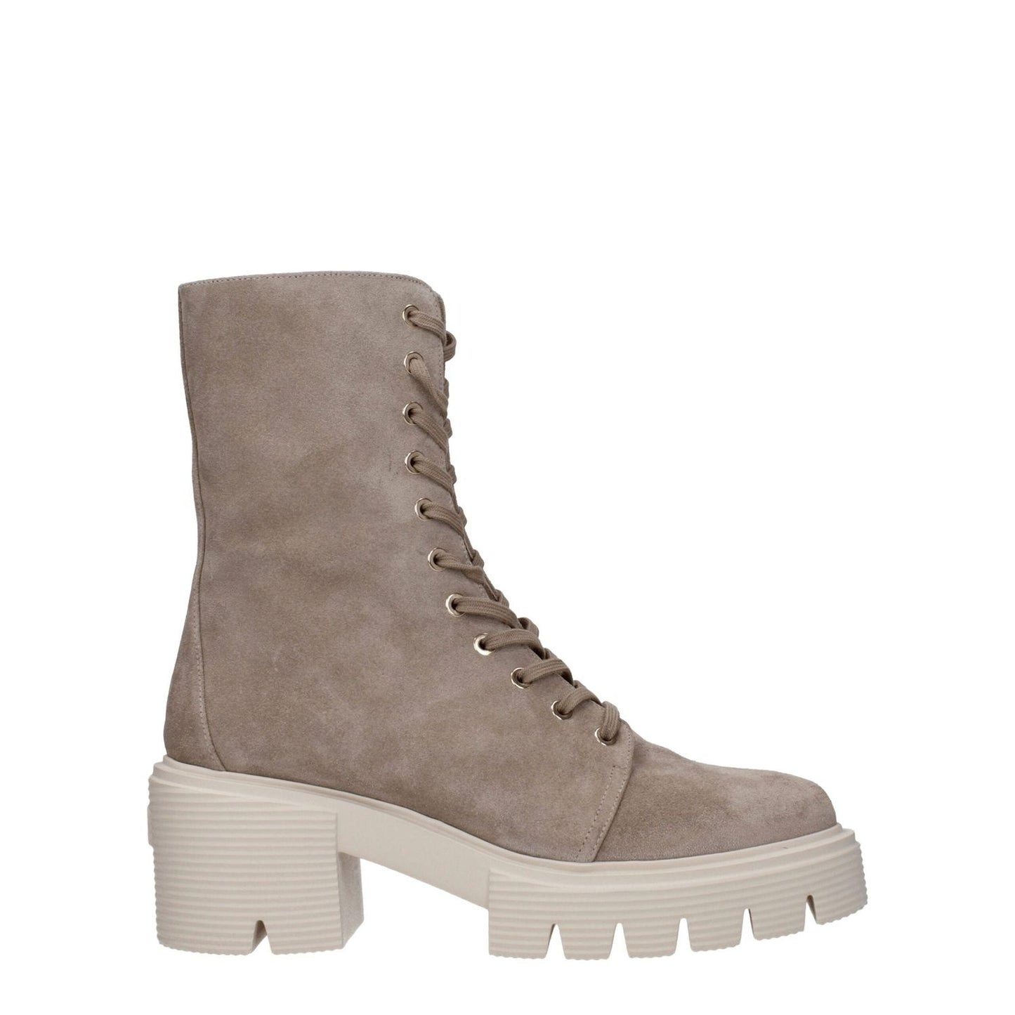 Stuart Weitzman Beige Leather Ankle Boots ST-8547457433865-EU40/US10