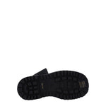 Versace Jeans Black Polyethylene Ankle Boots