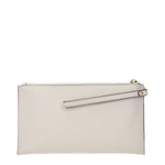 Michael Kors Beige Leather Clutch Bags MI15133084320009BT