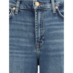 7FOR Lotta Luxe wide leg Jeans FO-7U662A91U7SEA-W25
