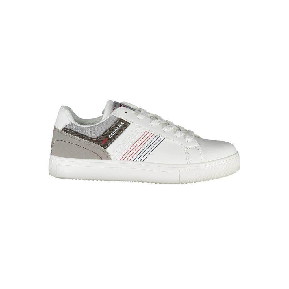 Carrera White Polyester Sneaker CA-21915-EU43/US10