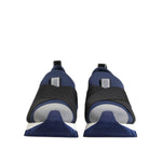 Dolce & Gabbana Blue Black Slip On Low Top Men Sneakers Shoes MV7729-39