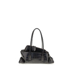 The Attico Small La Passeggiata Shoulder Bag TH251WAH00058LBT021PR207BB