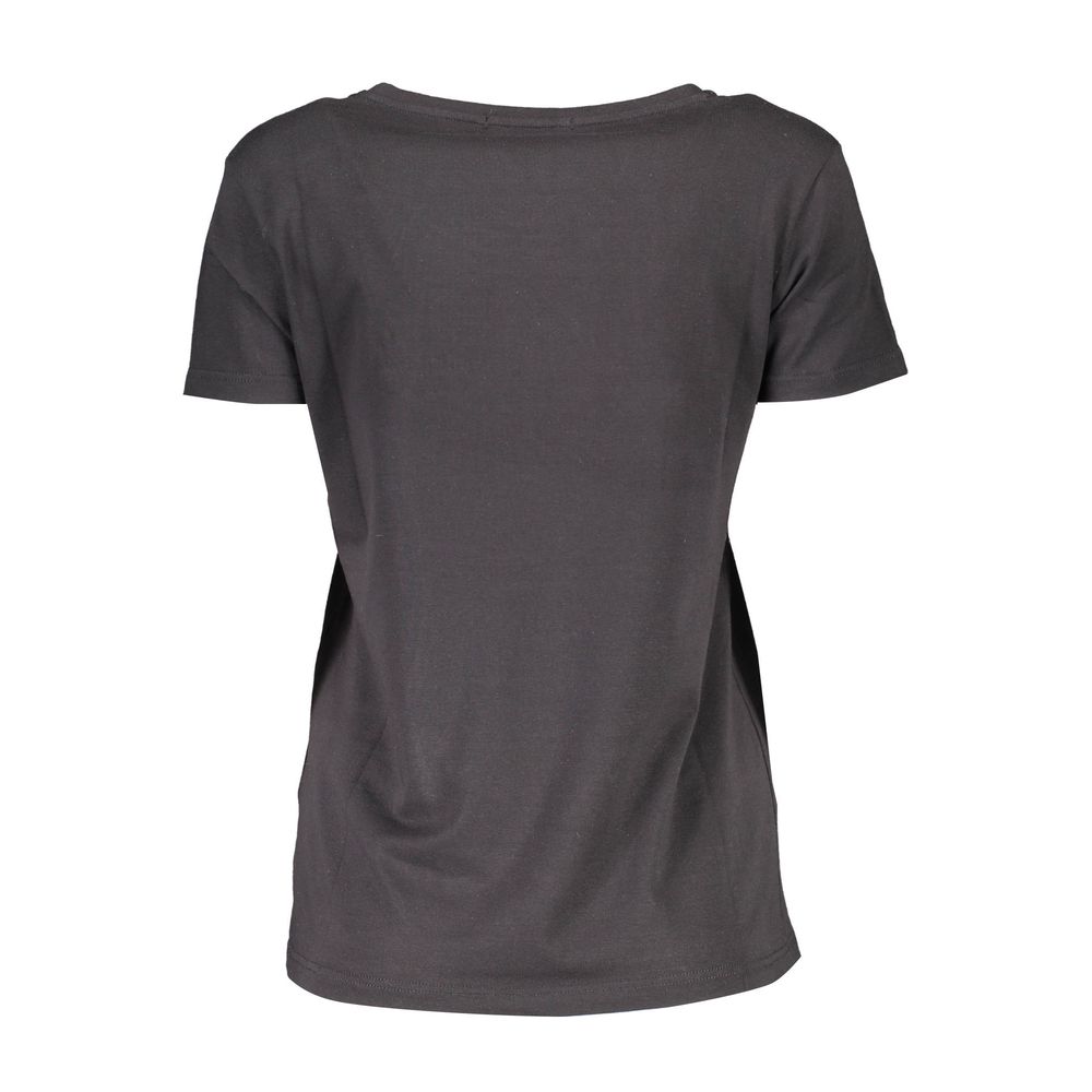 Scervino Street Black Cotton T-Shirt