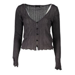 Guess Jeans Gray Viscose Sweater GU-27984-XS