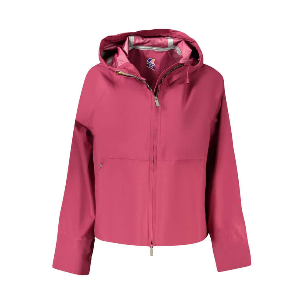K-WAY Purple Polyester Jackets & Coat