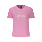 Tommy Hilfiger Pink Cotton Women T-Shirt