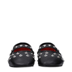 Stella McCartney Black Leather Ballet Flats ST-10027111416073-EU36.5/US6.5