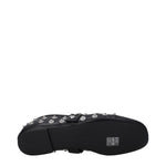 Stella McCartney Black Leather Ballet Flats ST-10027111416073-EU36.5/US6.5