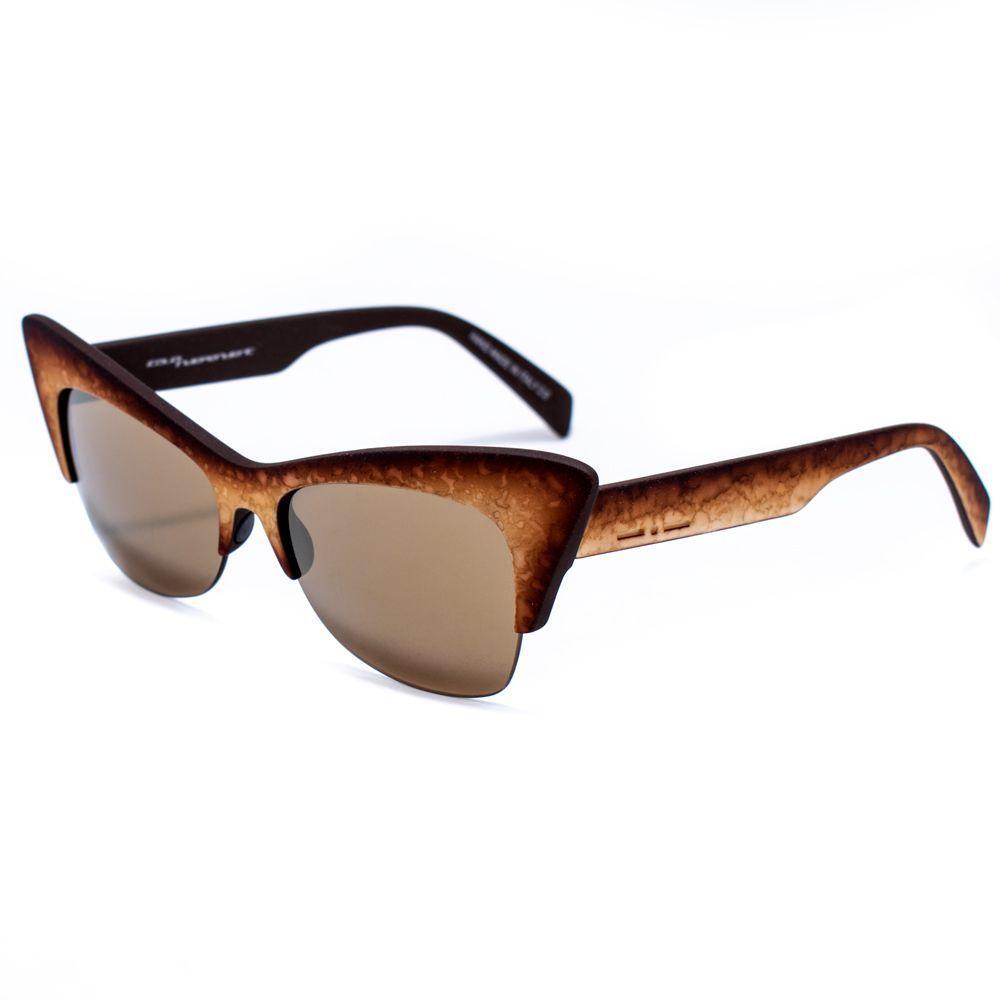 Italia Independent Brown Acetate Sunglasses