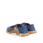 Dolce & Gabbana Blue Lace Up Low Top NS1 Sneakers Shoes