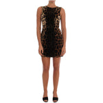 Dolce & Gabbana Brown Silk Dress