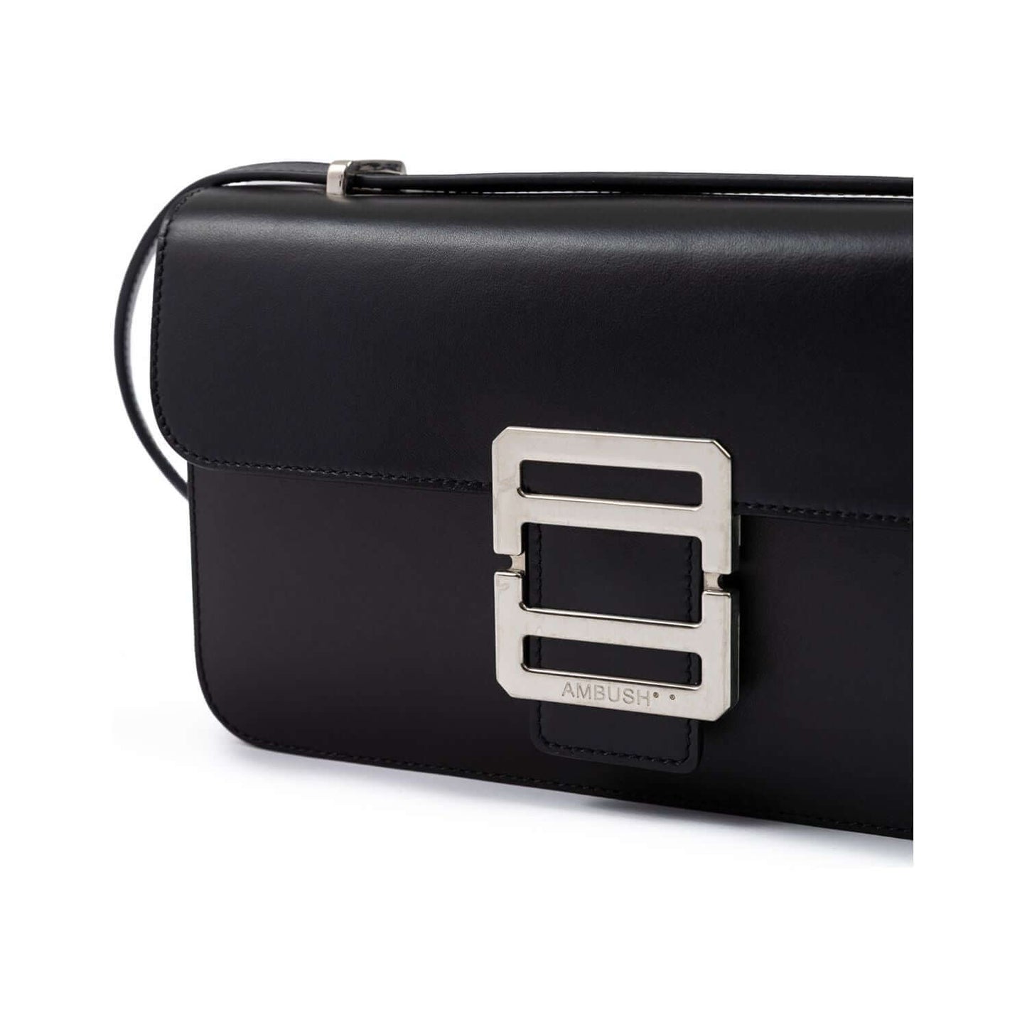 Ambush Black Leather Crossbody Bag