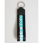 Dolce & Gabbana Multicolor Logo Polyester Brass Holder Keychain Keyring SMY11316