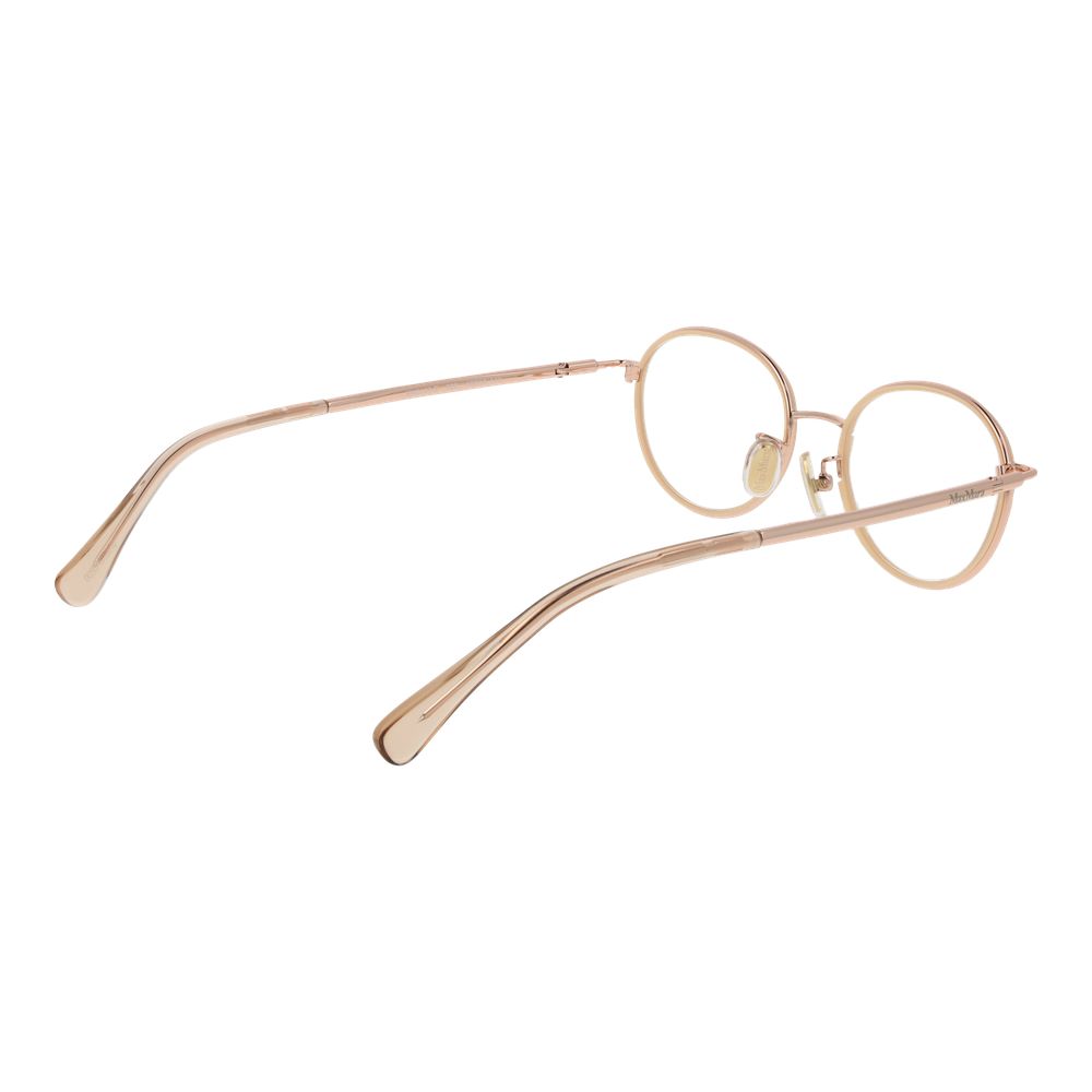 Max Mara Rose Gold Women Glasses Frame