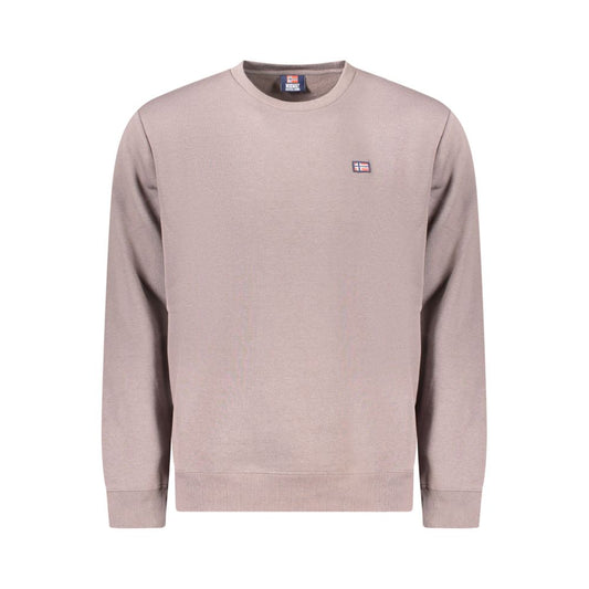 Norway 1963 Brown Cotton Men Sweater