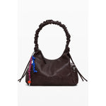 Desigual Brown Polyethylene Women Handbag DE-39839