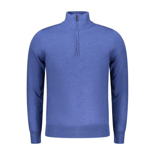 Rifle Blue Wool Men Sweater