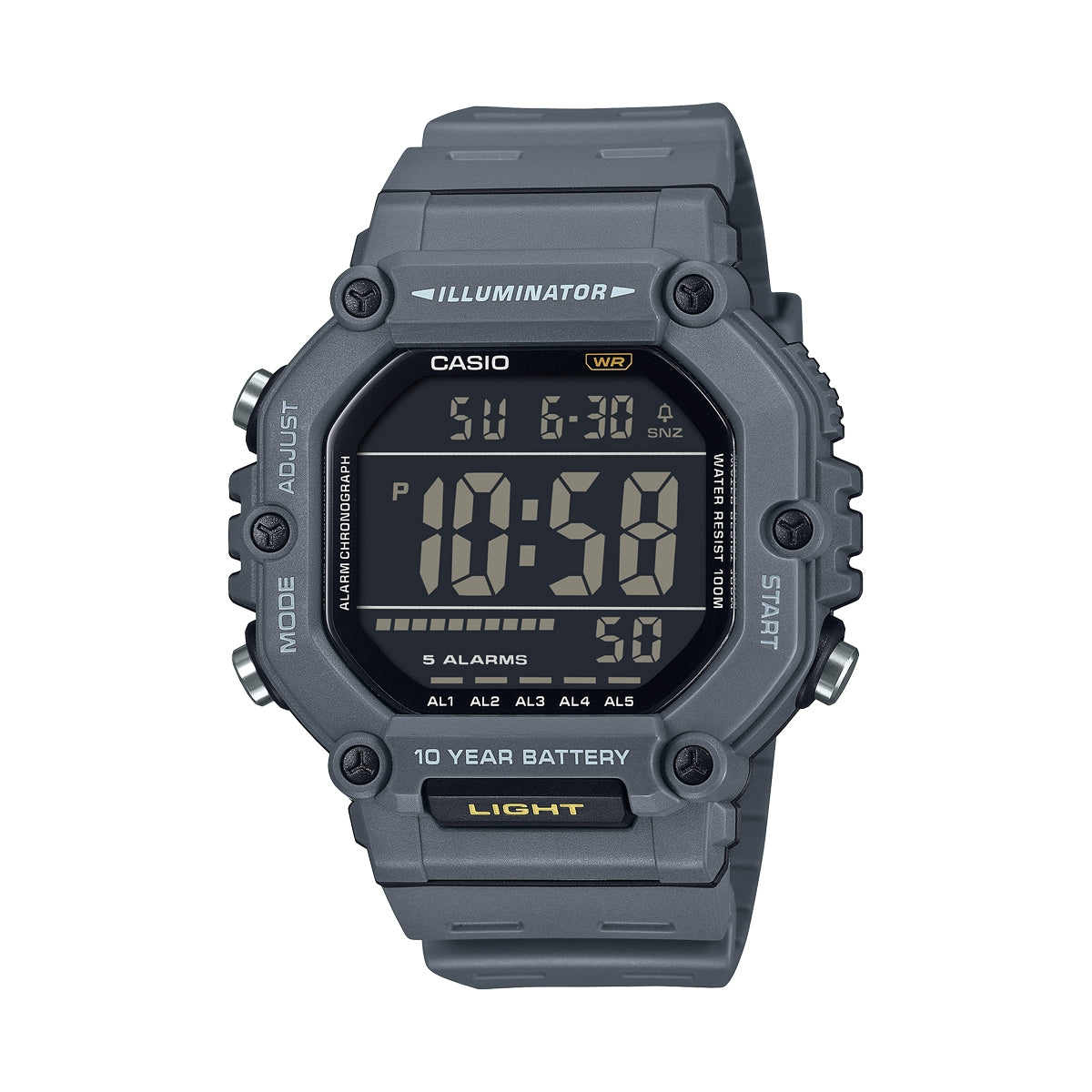 CASIO SPORT COLLECTION Mod. OVERSIZE 10 YEARS BATTERY - AVIO WATCHES
