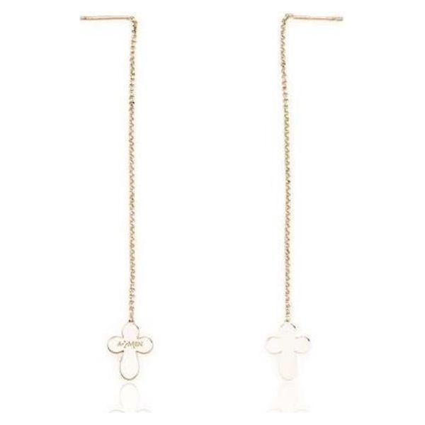 AMEN Mod. CROCE ROSE GOLD DESIGNER FASHION JEWELLERY