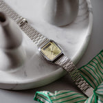 CASIO VINTAGE Mod. EDGY COLLECTION SUNRAY DIAL - GREEN LEMON AQ-230A-9AMQYES
