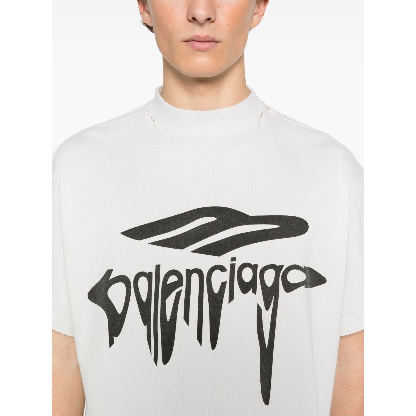 Balenciaga T-shirts and Polos White Topwear