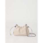 Brunello Cucinelli Bucket Mellow mini bag in Soft leather with Precious Chain MBGPD2667C8905-P25