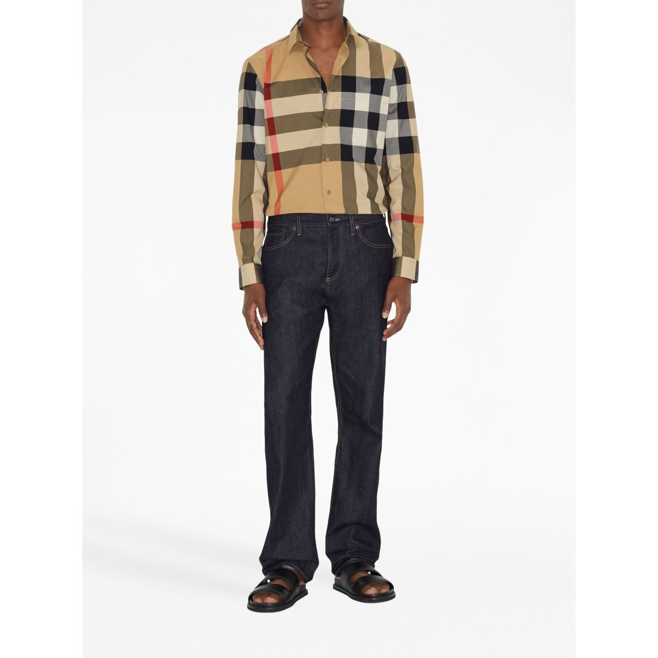 Burberry Check cotton shirt Shirts