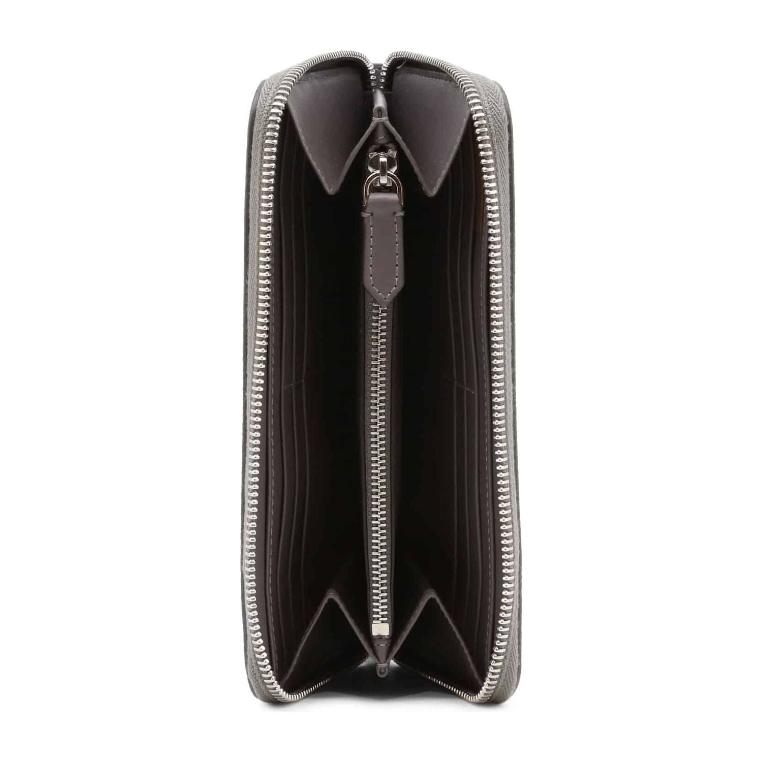 Burberry Leather Wallets in Grey