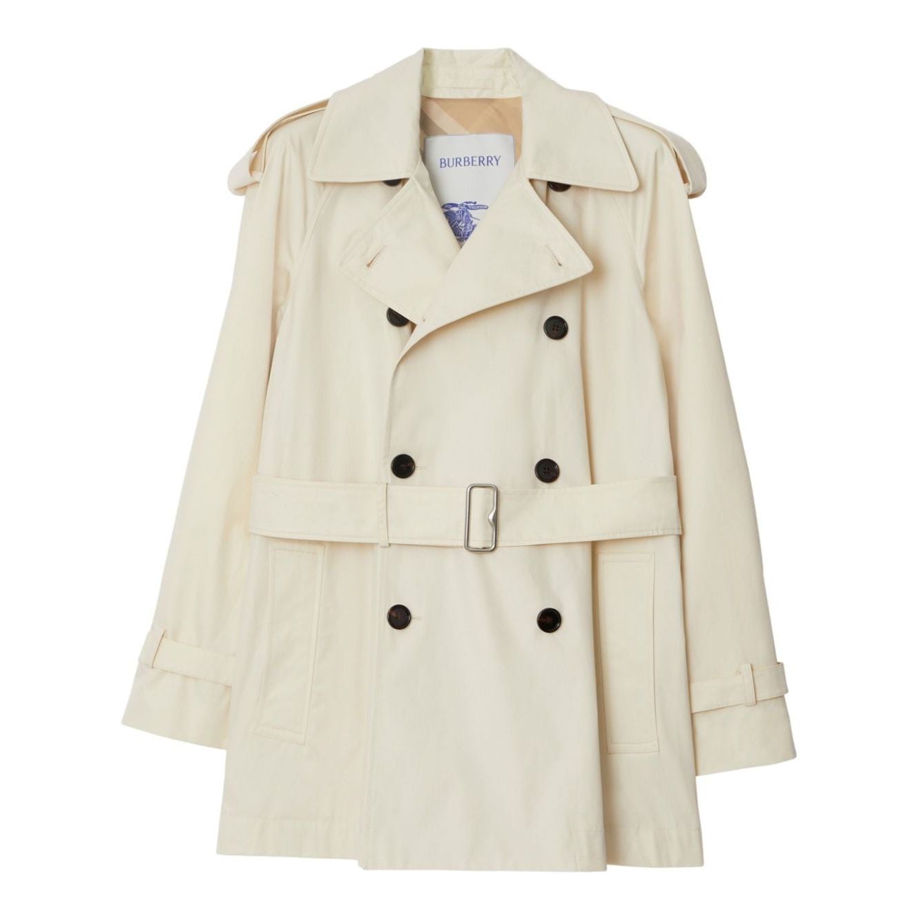 Burberry Short Belted Trench Coat
