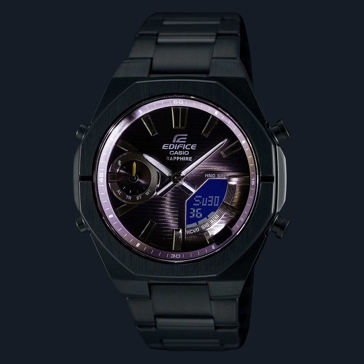 CASIO EDIFICE Mod. COMBI SLIM DESIGN Bluetooth® - BLUE-1