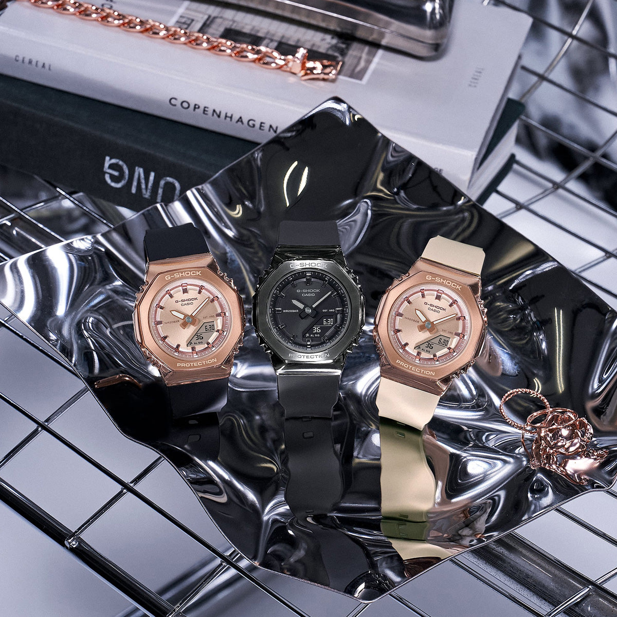 CASIO G-SHOCK WATCHES Mod. GM-S2110PG-4AER-3