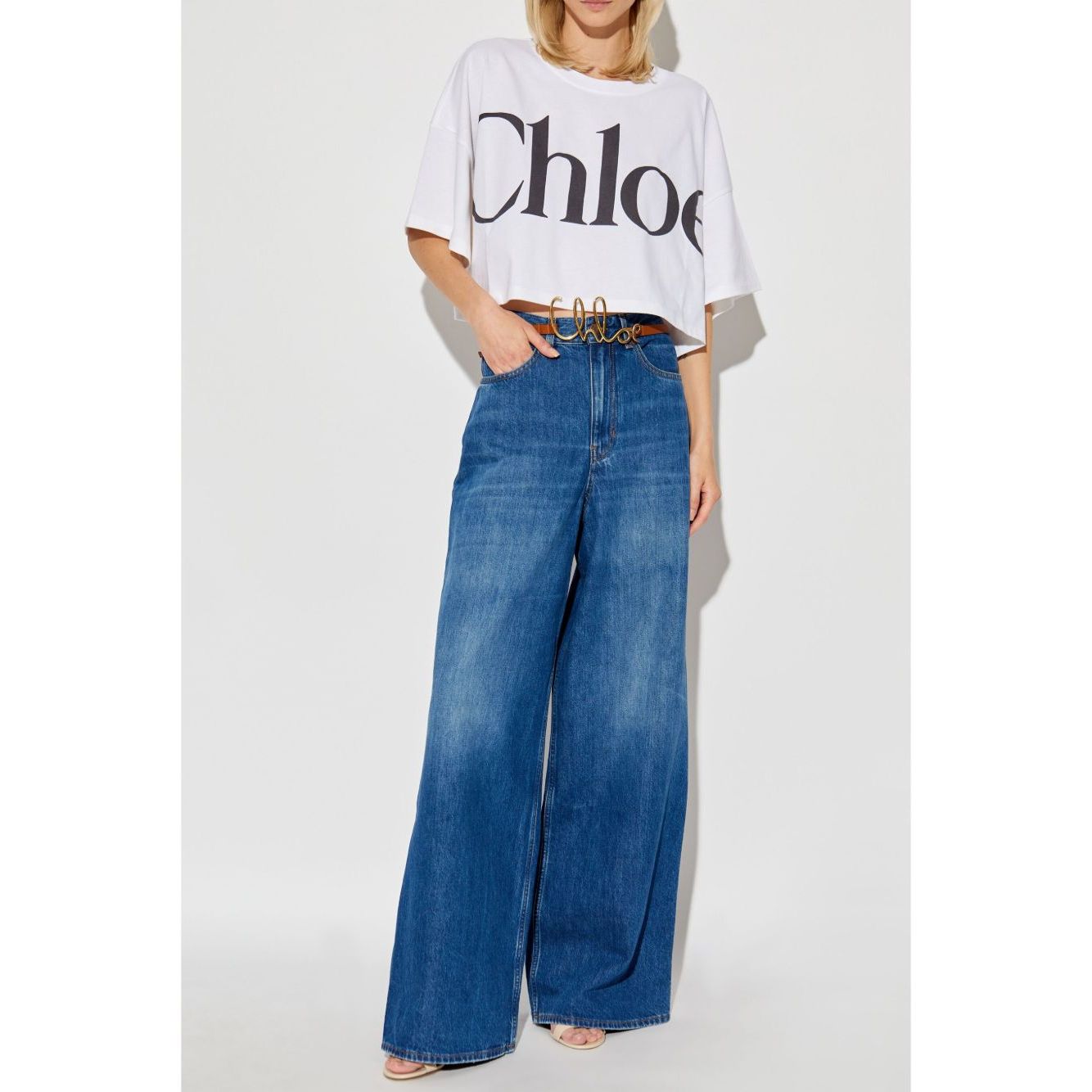Chloé Chloè T-shirts and Polos White Topwear