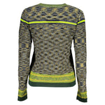 Desigual Green Cotton Sweater