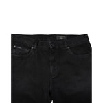Dolce & Gabbana Black Cotton Logo Plaque Denim Jeans