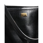 Dolce & Gabbana Black Leather Miss Escape Shopping Tote Women Borse Bag