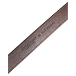 Dolce & Gabbana Brown Classic Silver Metal Logo Buckle Belt