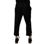 Dolce & Gabbana Black Polyester Men Cropped Pants PAN75035-44