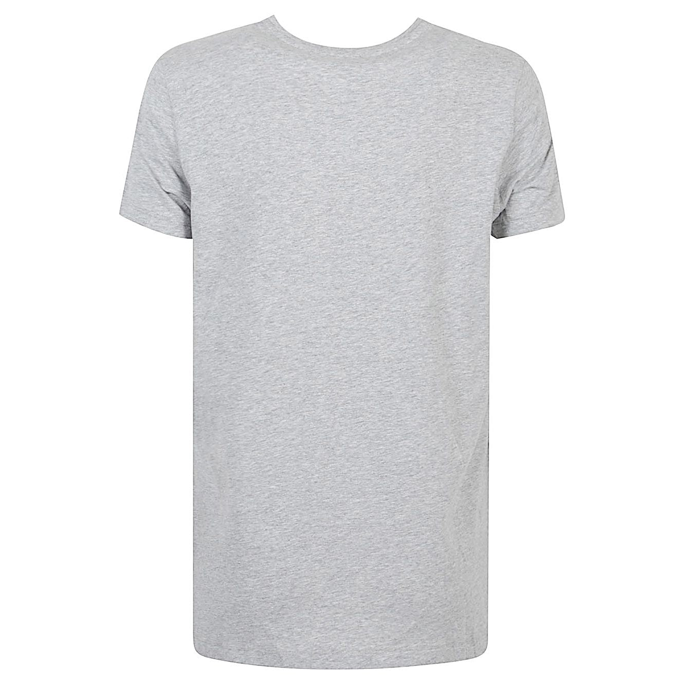 Emporio Armani T-shirts and Polos Grey Topwear