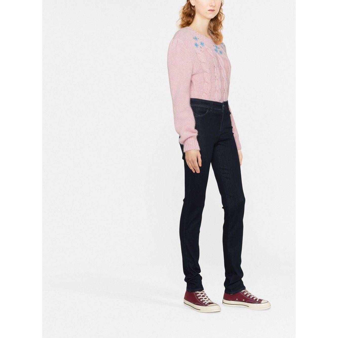 Emporio Armani high-waisted slim-cut Trousers Jeans