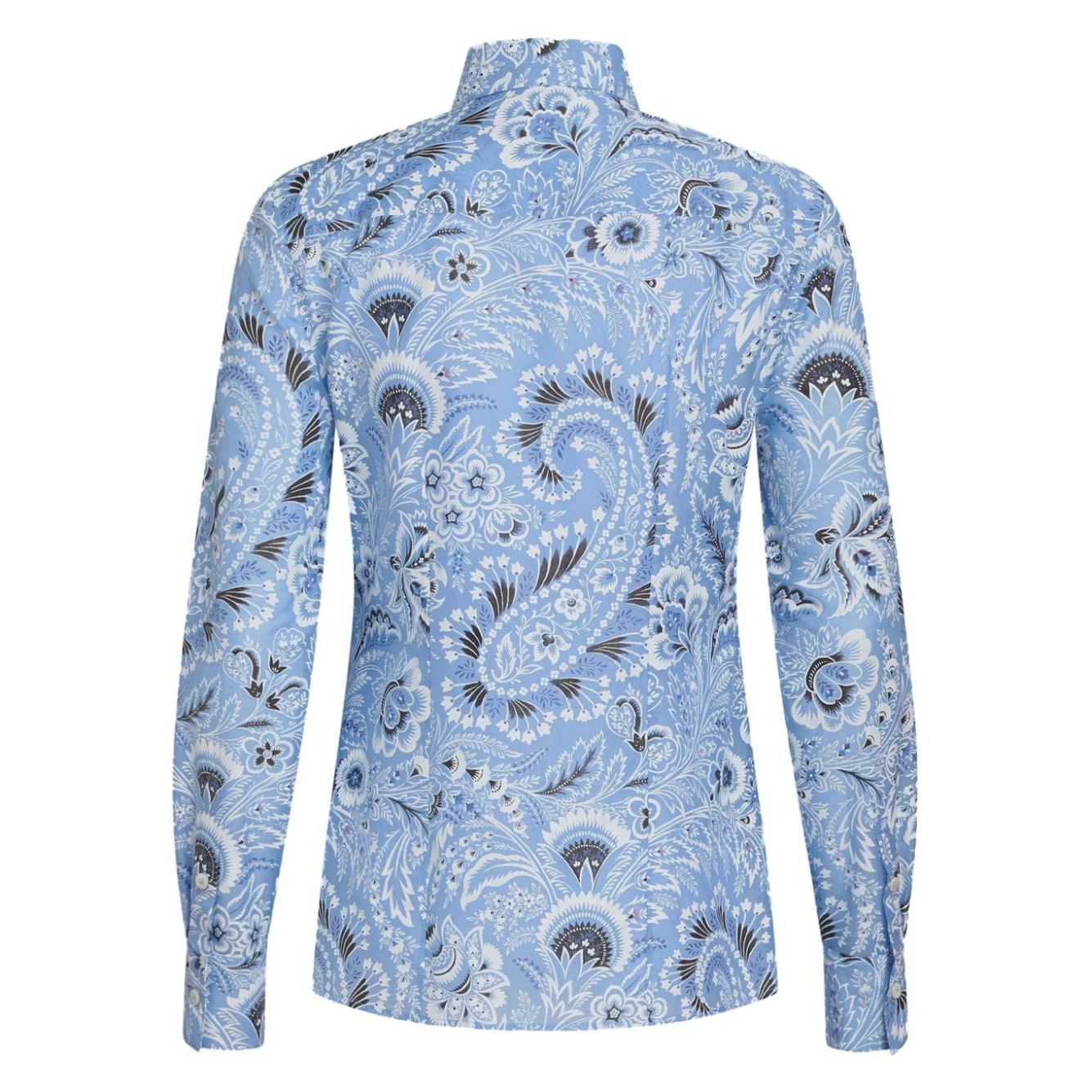 Etro Shirts Clear Blue Shirts