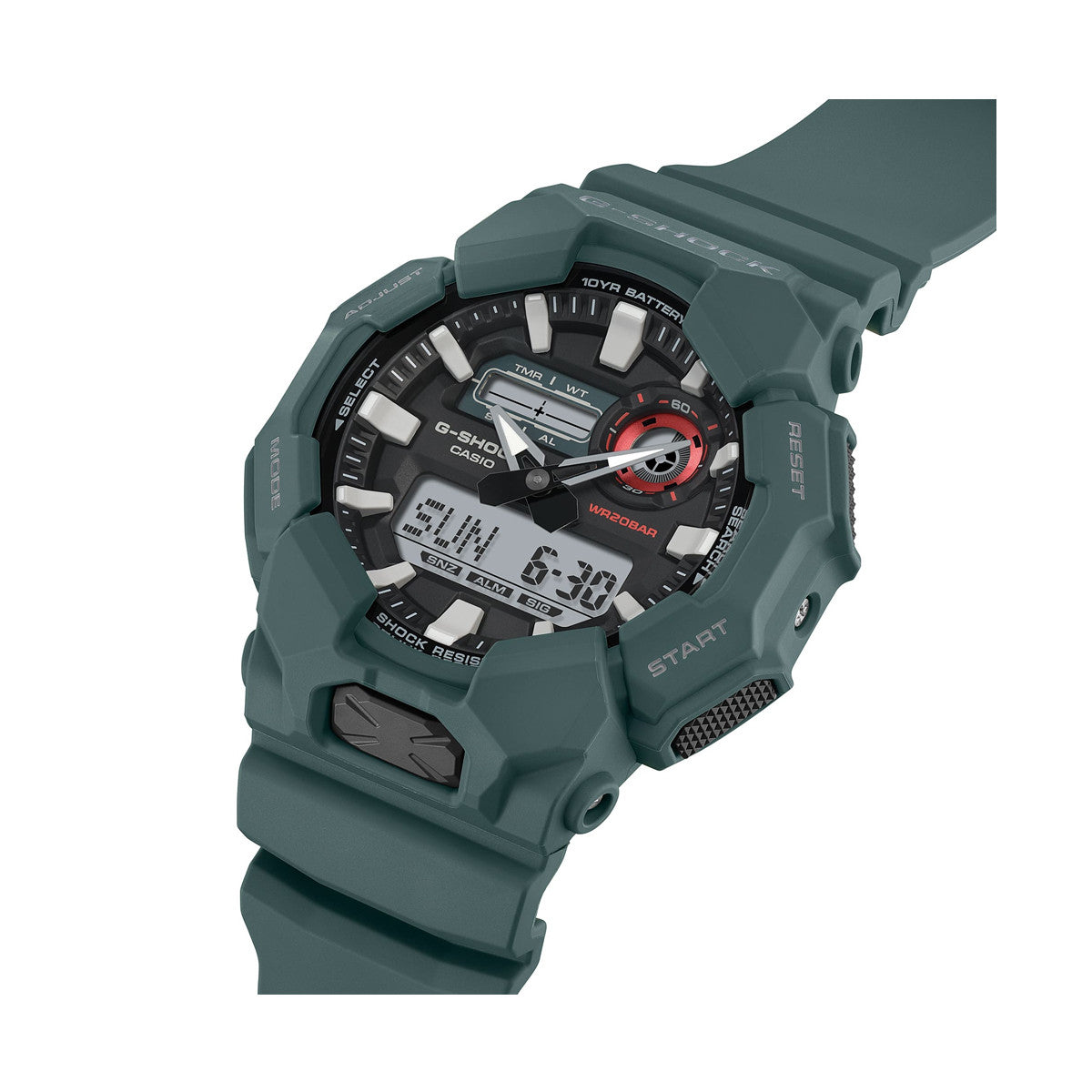 CASIO G-SHOCK Mod. NEW RUGGED BASIC Analog-Digital 10-Year Battery-2