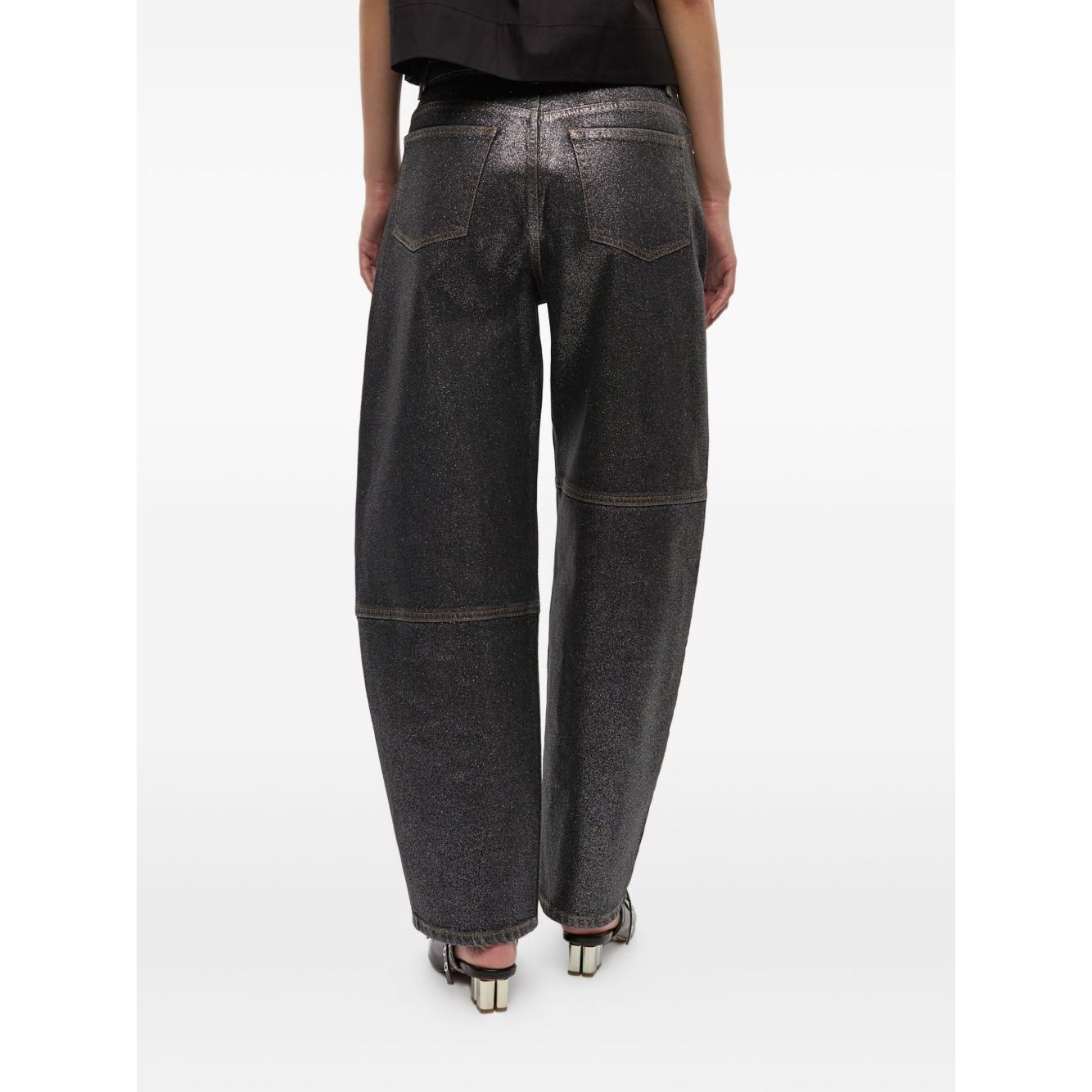 GANNI Jeans Black Jeans