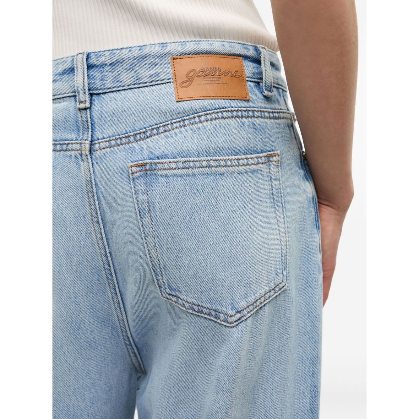 GANNI Jeans Clear Blue Jeans