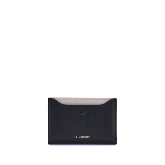 Givenchy Black Calf Leather Bos Taurus Wallet